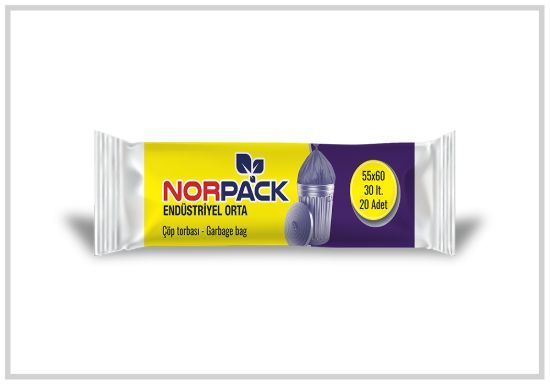 Endüstriyel Çöp Torbası 55x60 resmi