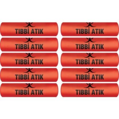 Tıbbi Atık Çöp Torbası 65x80 resmi