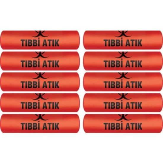 Tıbbi Atık Çöp Torbası 72x95 resmi