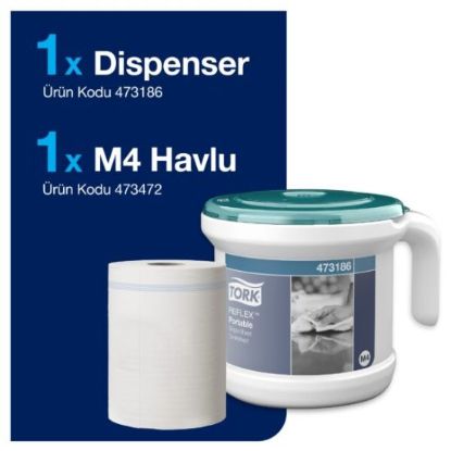 Tork RReflex İçten Çekmeli Havlu Başlangıç Paketi resmi
