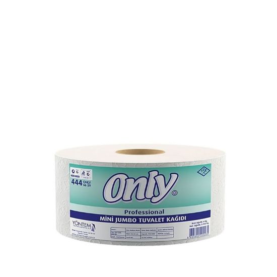 ONLY White Mini Jumbo Tuvalet Kağıdı 4.5 kg 112 mt 12’li resmi