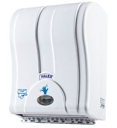 Palex Prestij Otomatik Havlu Dispenseri Beyaz resmi
