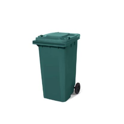 Tekerlekli Çöp Konteyner Yeşil CTK-3002 resmi