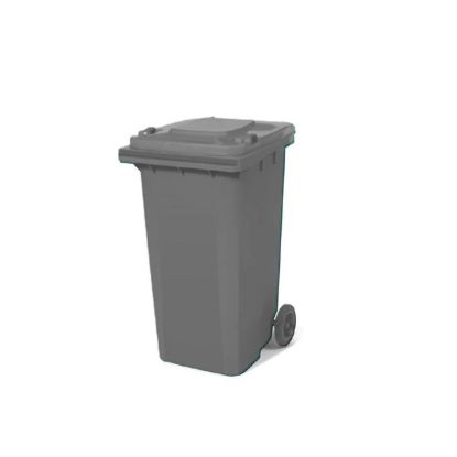 240 Lt Tekerlekli Çöp Konteyner Mavi Ctk-3004 resmi